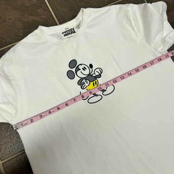 Disney Mickey Mouse Genuine Mousewear Short Sleeve T-Shirt White Medium - Picture 9 of 12